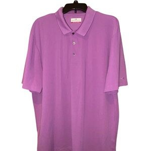 Grand Slam Performance Polo‎ Shirt Men’s XXL Purple Golf Activewear Casual
